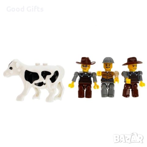 Конструктор Ферма с трактор, 344 части, снимка 5 - Конструктори - 42863390