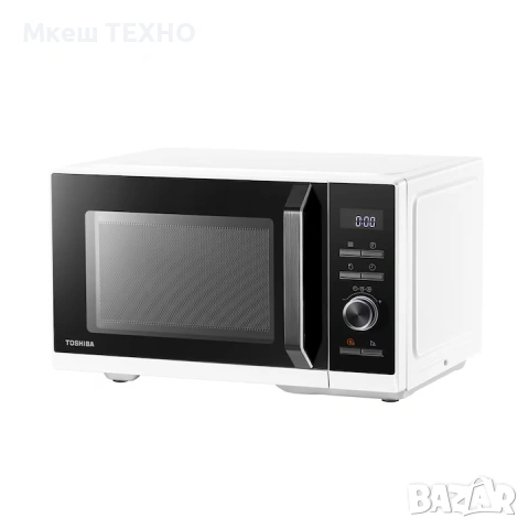 Микровълнова фурна Toshiba MW3-AC26SF(MB) с функция 3 in 1 пържене и грил, 5 степени на мощност, лес, снимка 2 - Микровълнови - 53887257