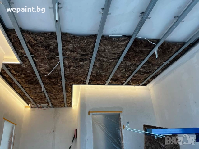 Професионално боядисване с латекс, гипсокартон и шпакловка, снимка 9 - Бояджийски услуги - 52453126