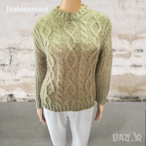 ДАМСКИ ПУЛОВЕРИ 2 цвята - код 1252, снимка 2 - Блузи с дълъг ръкав и пуловери - 47704328