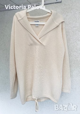 Luxury пуловер/худи NEIMAN MARCUS 100% кашмир, снимка 18 - Блузи с дълъг ръкав и пуловери - 44238302