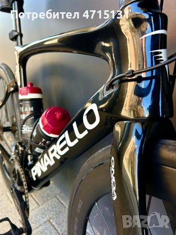 Pinarello Dogma F10 Disc – Ultegra R8000, Dura-Ace курбел, Fulcrum капли, снимка 5 - Велосипеди - 53173267