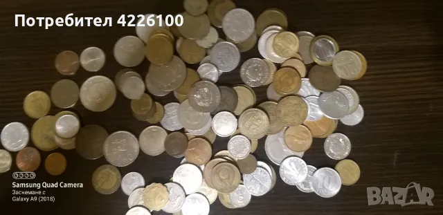 Лот 120 броя чуждестранни монети, снимка 5 - Нумизматика и бонистика - 50417730