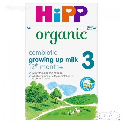 Hipp Combiotic Organic 3/600гр Английски 