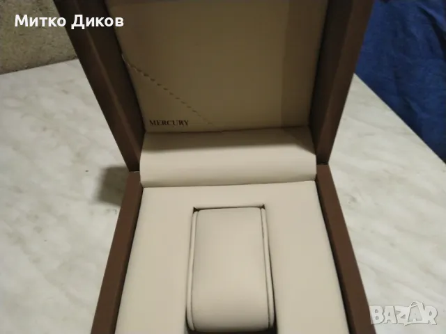 Кутия за часовник Mercury нова с възглавничка, снимка 7 - Мъжки - 49963810