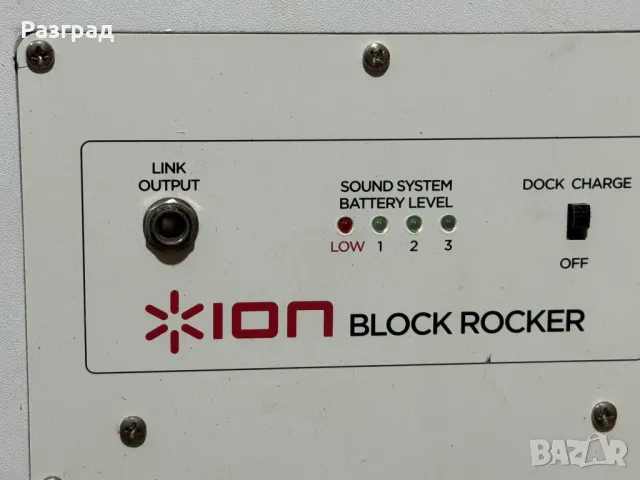 Колона караоке  ION BLOCK ROCKER, снимка 6 - Караоке - 50253247