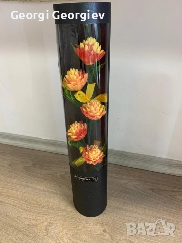 цветя изработени с глицеринов ароматен сапун и Българска роза 🌹 Стара Загора Център ., снимка 2 - Изкуствени цветя - 52838977