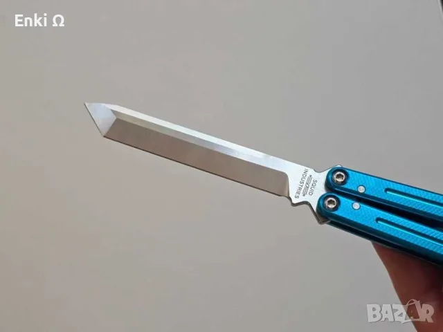 Baliplus Kraken Balisong (Live Blade) – нож Пеперуда, снимка 9 - Екипировка - 56541329