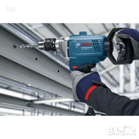 Бормашина Bosch Professional GBM 1600 RE, 850 W, 640 об/мин, 11 Nm, 40 максимален диаметър на пробив, снимка 2 - Бормашини - 50359592