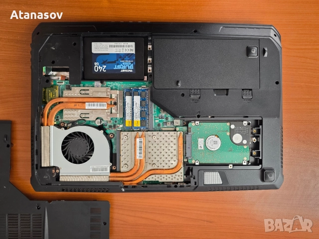 Лаптоп MSI GT 780 DX за  лентов кабел или части., снимка 5 - Части за лаптопи - 52789174