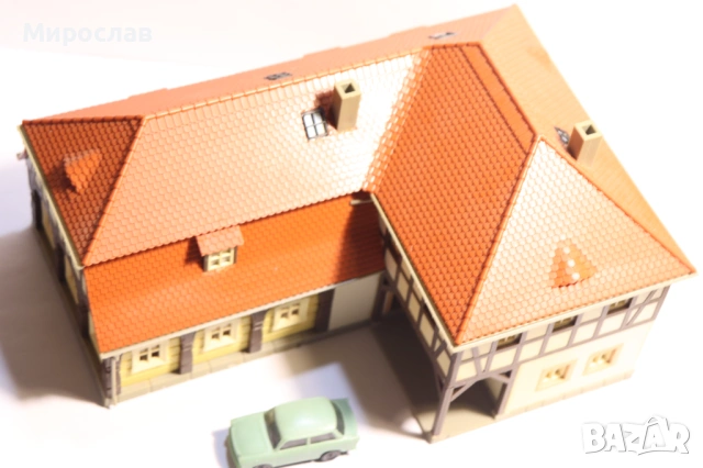 FALLER? KIBRI?VOLLMER H0 1/87 СГРАДА КЪЩА ВАГОН ВЛАК ЖП, снимка 6 - Колекции - 53139291
