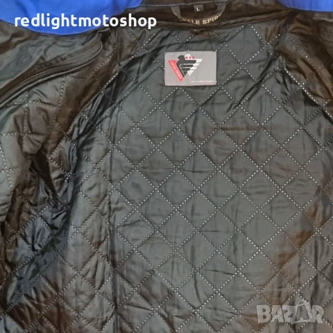 📌 5159 | Cycle Spirit | Мъжко текстилно мото яке | КАТО НОВО | L | 150 лв, снимка 4 - Аксесоари и консумативи - 50789420