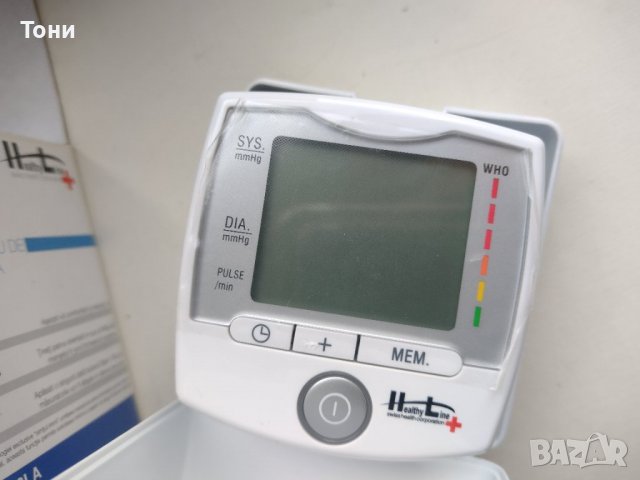SHL-158LA - Апарат за кръвно налягане Healthy Line, снимка 1 - Други - 38187142
