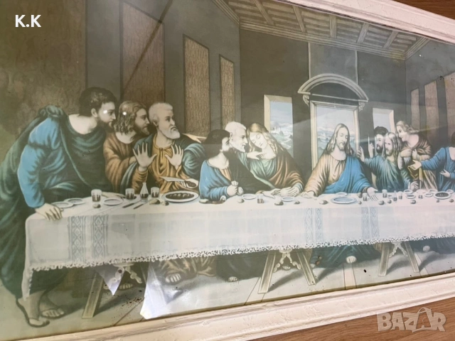 Големи Картини в дървени рамки, снимка 4 - Картини - 54034396