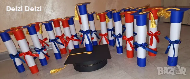 Шапки и подаръчета за завършване на випуск 2025г , снимка 4 - Шапки - 49900896