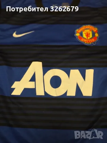 Nike Manchester united Nani 2011-2013 оригинална М, снимка 2 - Спортни дрехи, екипи - 49493124