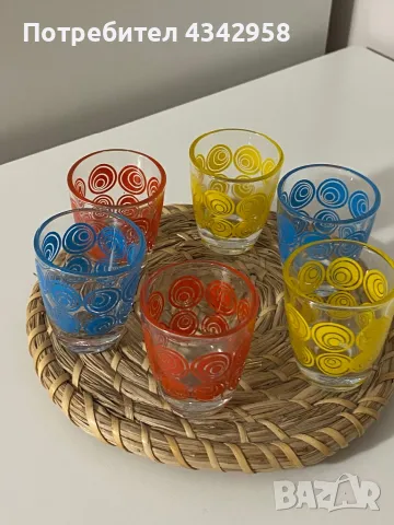 Jahre Rockabilly. 1950г. Ретро чаши. , снимка 2 - Антикварни и старинни предмети - 49758263