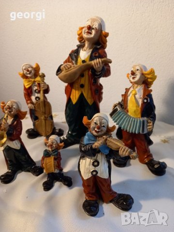 Колекция италиански статуетки ка клоуни музиканти  Formano, снимка 4 - Статуетки - 35123960