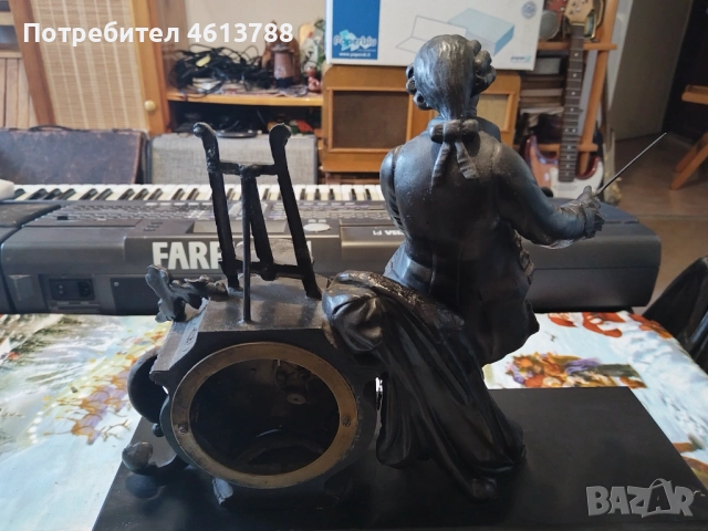 Каминен френски часовник, снимка 10 - Антикварни и старинни предмети - 52157528