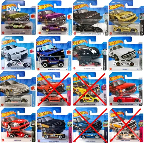  % ПРОМОЦИЯ % Hot Wheels Matchbox колички Honda Nissan Mitsubishi и др., снимка 6 - Колекции - 27973903