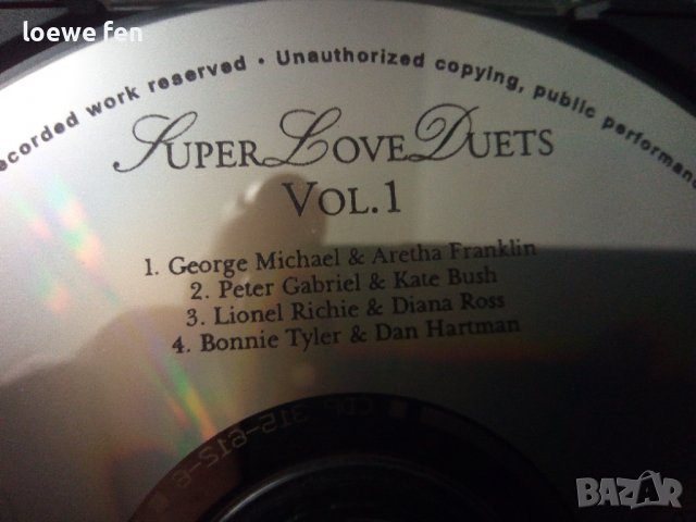 80 s Super Love Duets, снимка 1 - CD дискове - 37191668
