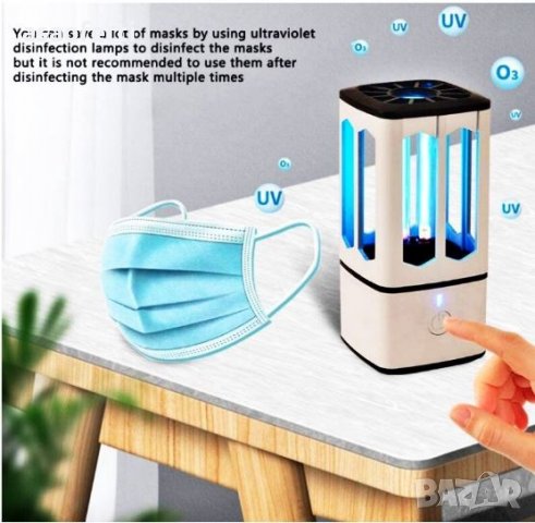 Ултравиолетова антибактериална лампа за дезинфекция 