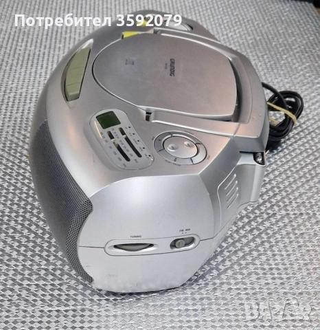 Касетофон / CD радио Grundig RRCD 1300, снимка 8 - Радиокасетофони, транзистори - 52283137