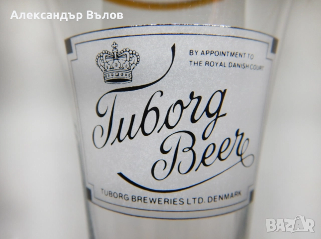 Стари Рекламни Чаши Турборг УЕФА 1988 Финал Фубол Бира, снимка 6 - Колекции - 51551480