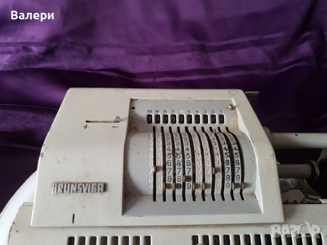 Сметачна Машина Brunsviga Уникат, снимка 2 - Антикварни и старинни предмети - 40748149