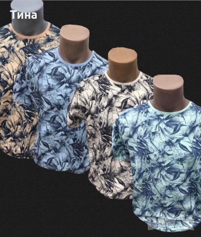 Топ тениски на цветя, снимка 1