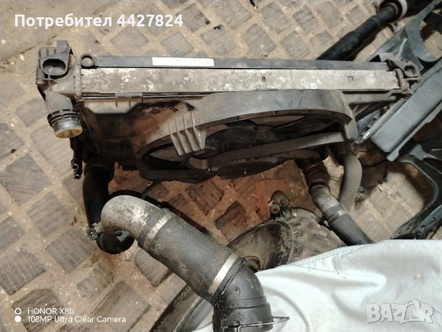 Оборудвани 4 врати Радиатор с Интеркулер с водни и въздушните маркучи и перка за охлаждане за 320д 1, снимка 2 - Части - 52410321