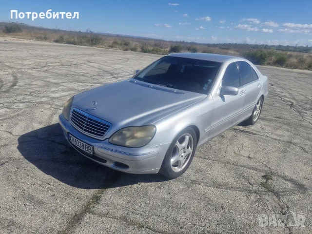 Mercedes w220 s320 benzin gaz, снимка 5 - Автомобили и джипове - 56342946