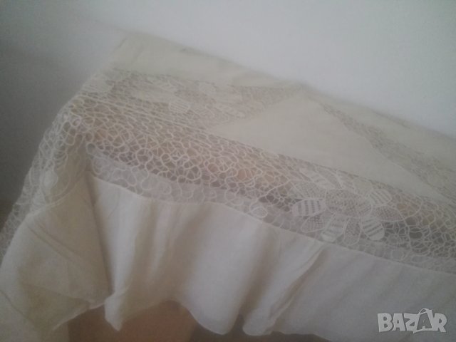 Стара градска покривка, снимка 3 - Антикварни и старинни предмети - 36830511