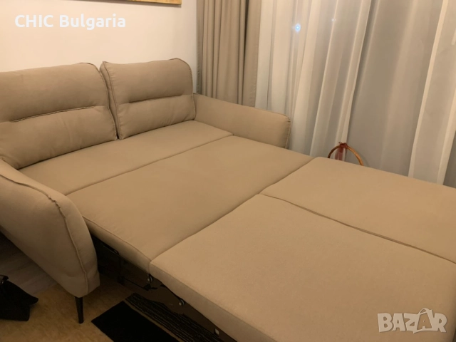 Двуместен разтегателен диван, снимка 3 - Дивани и мека мебел - 52438722
