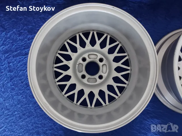 BBS RA215 7x15 ET13 ББС РА215 7х15 ЕТ13 BMW e30 4x100 Vw Golf 2 GTI 4х100, снимка 7 - Гуми и джанти - 56076544