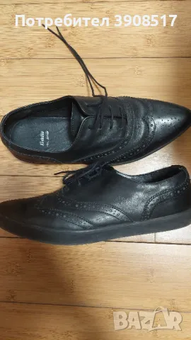 Bata дамски кожени обувки, снимка 5 - Маратонки - 48179279