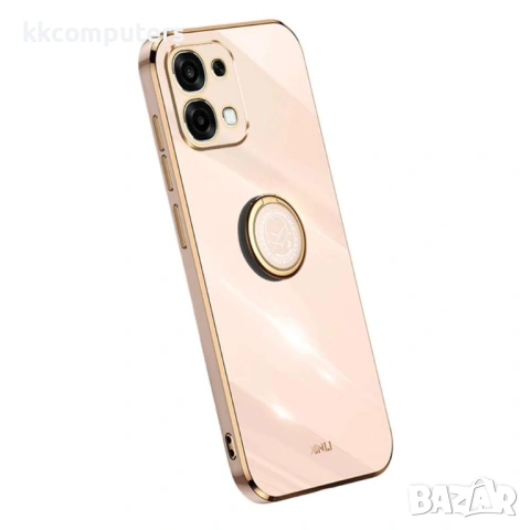 XINLI Калъф за Oppo A6 Pro 5G / 4G - Пръстен, Електропокритие, TPU, 7 цвята, снимка 3 - Калъфи, кейсове - 54287935