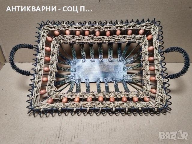 Стар Метален Панер. , снимка 3 - Антикварни и старинни предмети - 50823340