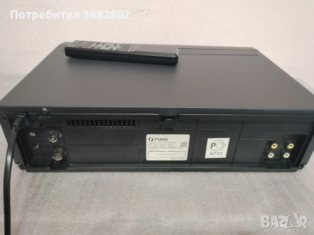 Продавам видео VHS Funai VIP 5000, снимка 2 - Плейъри, домашно кино, прожектори - 54330606