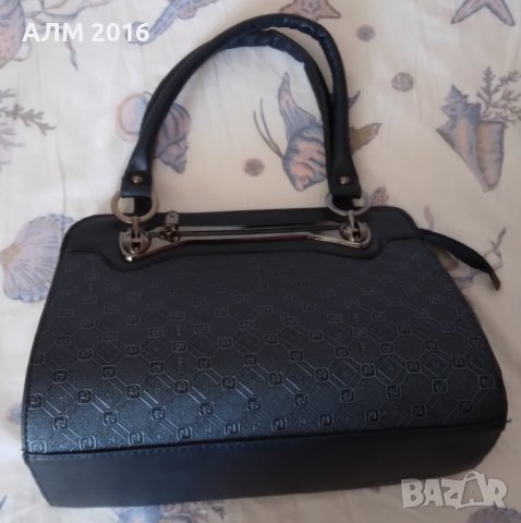 Тъмносиня дамска чанта, снимка 4 - Чанти - 36911862