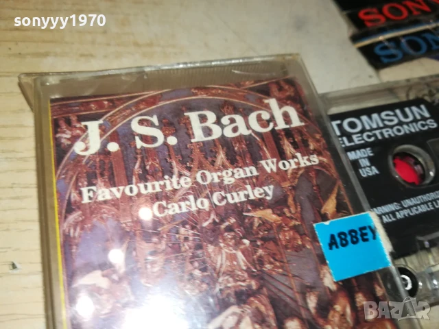 J.S.BACH MADE IN USA-ORIGINAL TAPE 2407251151, снимка 9 - Аудио касети - 51126429