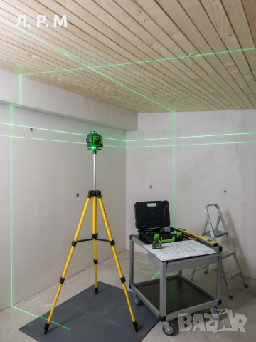 4D ЛАЗЕРЕН НИВЕЛИР ТАЙГА със Стойка