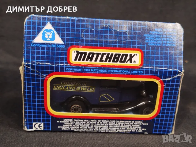 СТАРА МЕТАЛНА КОЛИЧКА MATCHBOX FORD A В НЕРАЗПЕЧАТАНА КУТИЯ, снимка 3 - Колекции - 48892385