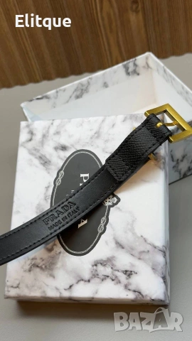 колани от естествена кожа в кутия prada, снимка 9 - Колани - 53010997
