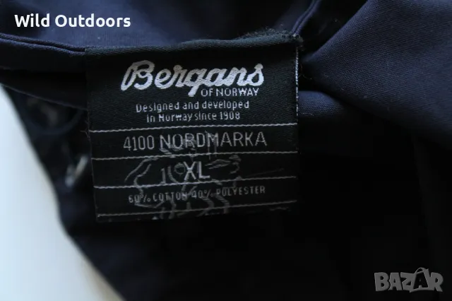 BERGANS Nordmarka anorak - мъжки туристически анорак, размер XL, снимка 4 - Спортни дрехи, екипи - 50072848