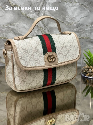 Gucci Дамска Чанта - Налични Различни Цветове Код SK368, снимка 4 - Чанти - 52853907