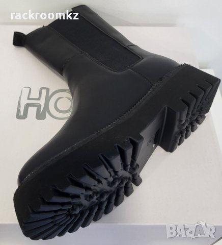 ЧЕРЕН ПЕТЪК ЦЕНА до 30.11.24г.! ! ! Дамски модни боти с ластик Hailys в черен цвят, снимка 2 - Дамски боти - 42354534