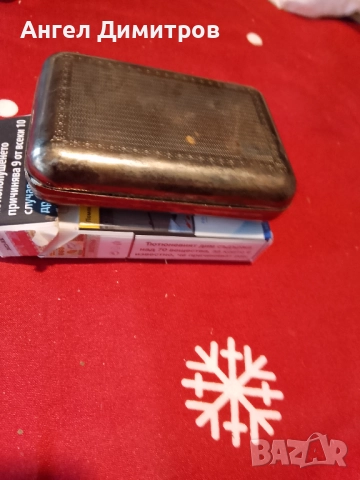 Трети райх страхотна метална табакера кутия , снимка 4 - Антикварни и старинни предмети - 52445016