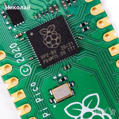 Платка Raspberry Pi Pico RP2040, снимка 3 - Друга електроника - 39932551