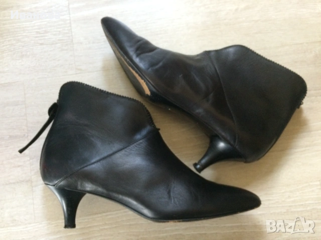 Елегантни черни боти  HUGO., снимка 2 - Дамски боти - 54044677